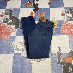Vintage Levi’s orange tab 505 jeans